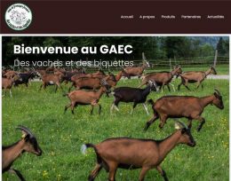 GAEC Des Vaches et des Biquettes screenshot Home
